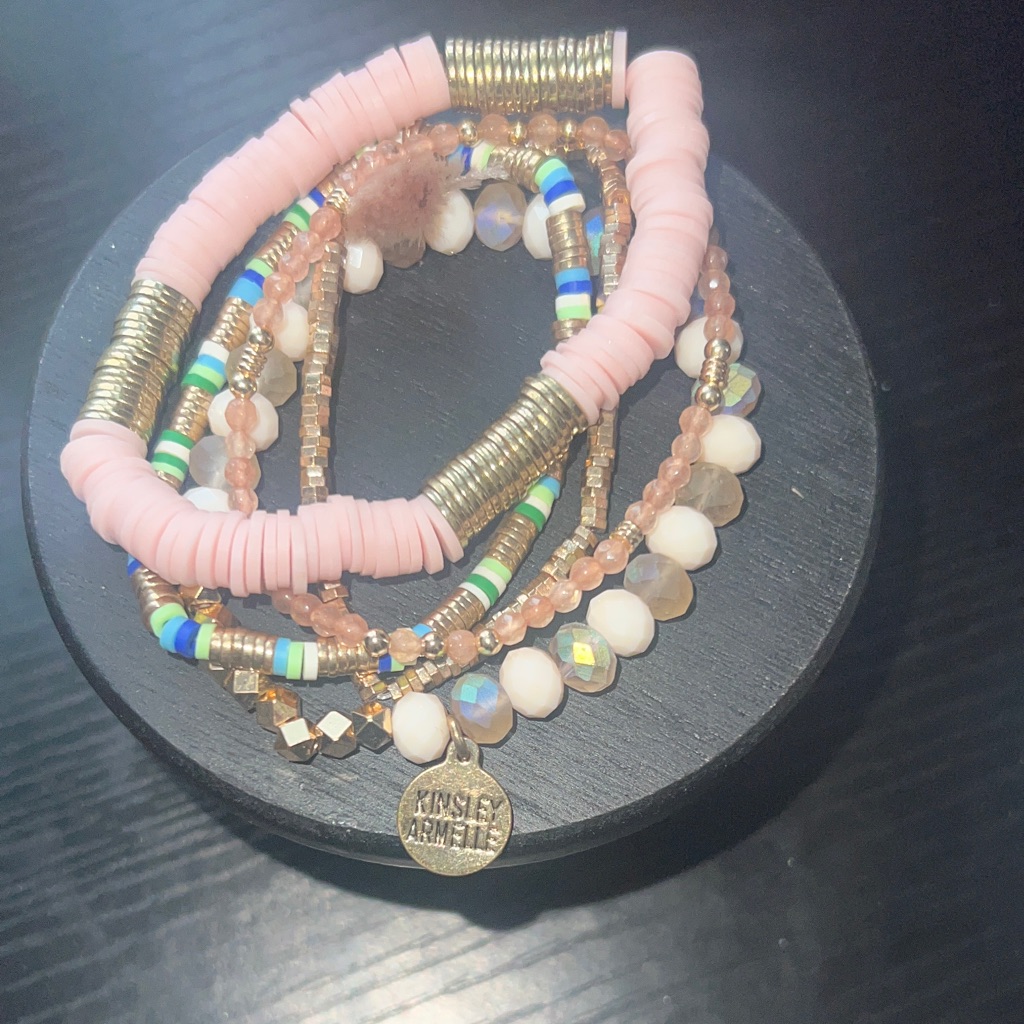 Kinsley Armelle Multicolor Beaded Bracelet Set 35$